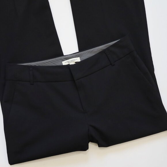 BANANA REPUBLIC Size 8 Black Dress Pants Trousers Martin Fit Slacks - Picture 2 of 5